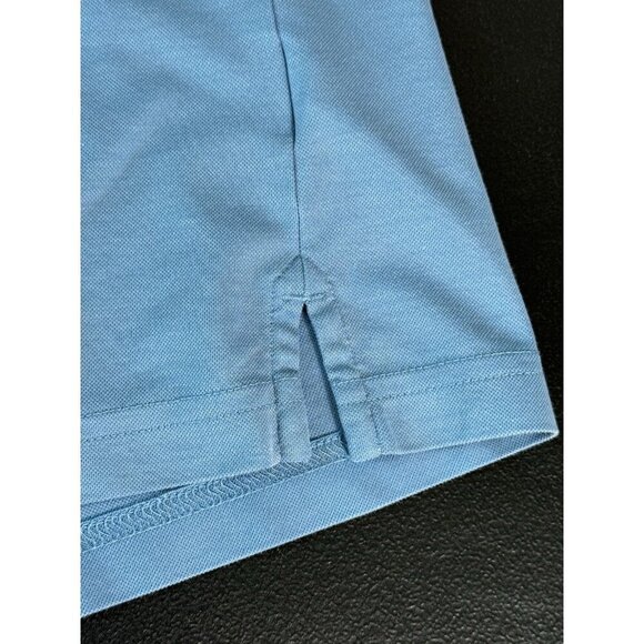 Travis Mathew Striped Stretch Polo Golf Shirt Mens XL Pima - Picture 5 of 10